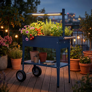 Urban Garden Trolley Kweektafel + Groeilamp