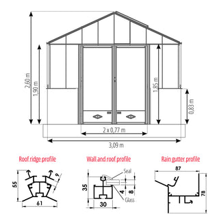 Luxia Retro on Low Wall