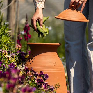 Composteur en terre cuite