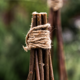 Support pour plantes en saule à bandes (Lot de 3)