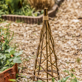 Support pour plantes en saule ouvert (Lot de 3)