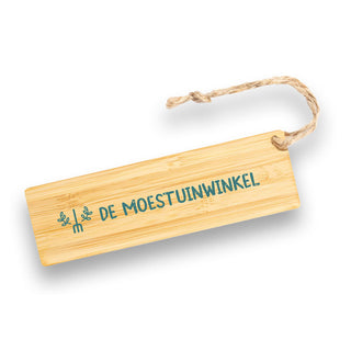 Bamboe Boekenlegger 'De Moestuinwinkel'