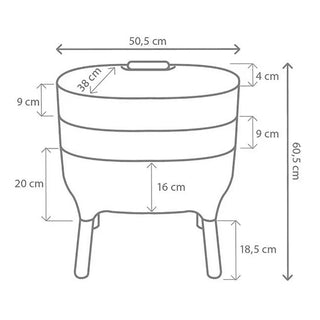 Urbalive Wormenhotel Plastia