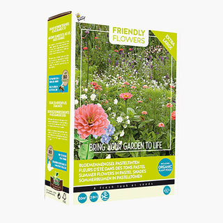 Buzzy Friendly Flowers XL Pasteltinten Mengsel 50m²