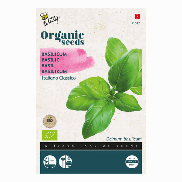 Buzzy Organic Basilicum - Italiano Classico 91017
