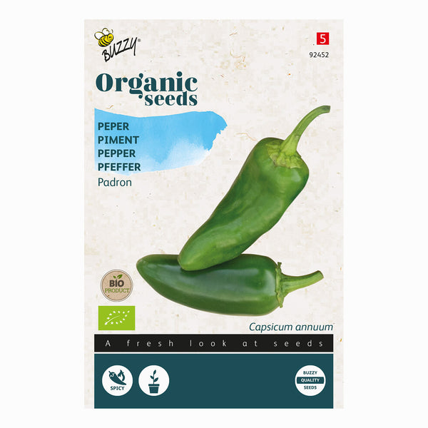 Buzzy Organic Peper Padron 92452