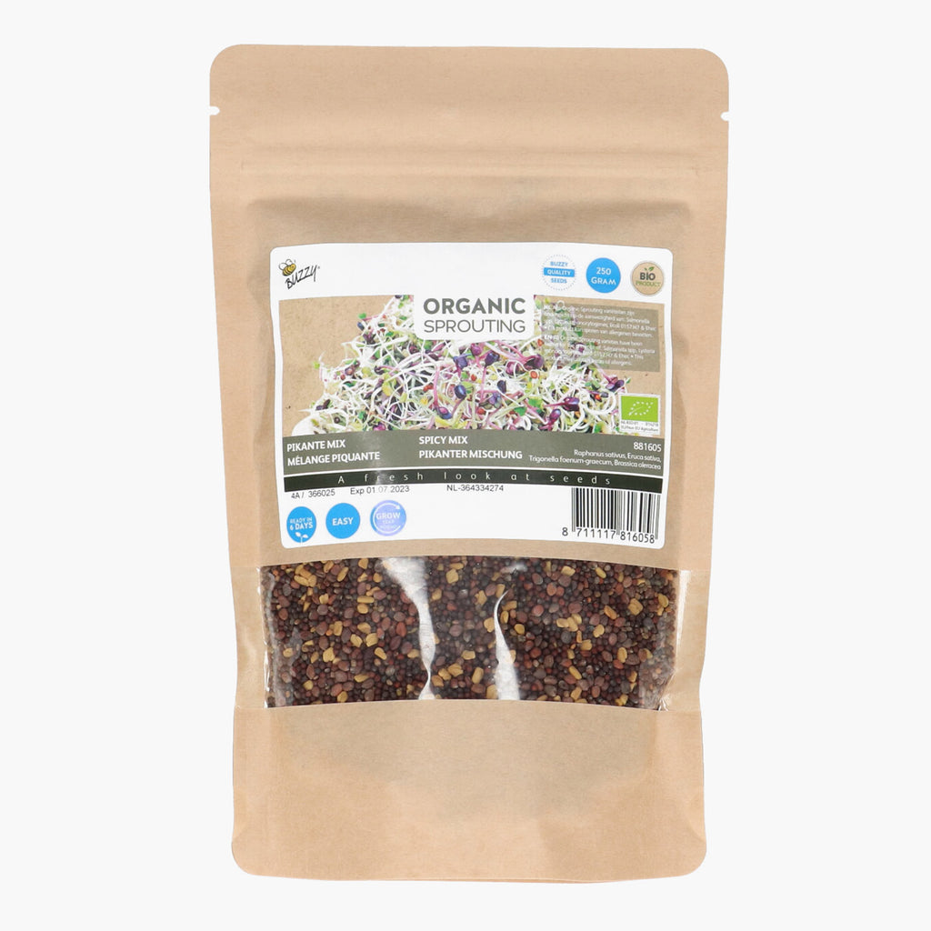 Buzzy Sprouting Salademengsel Pikant 250g