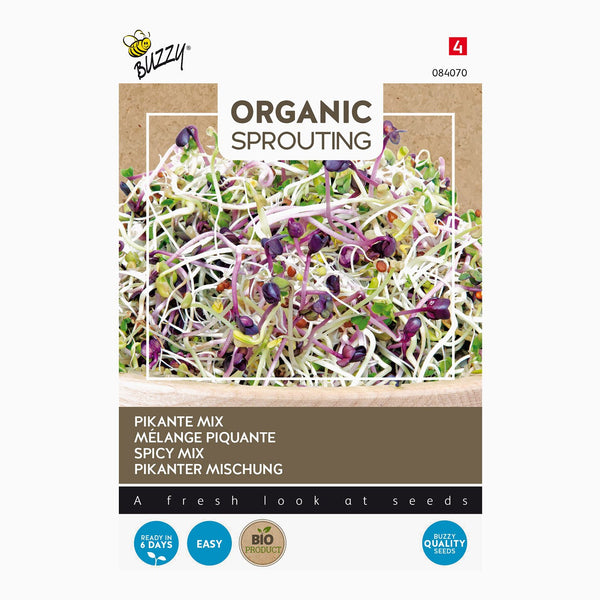 Buzzy Organic Sprouting Salademengsel pikant 084070