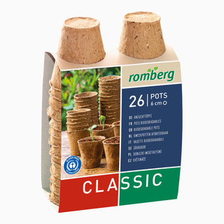 Romberg Biologische Kweekpotjes 6cm (26)